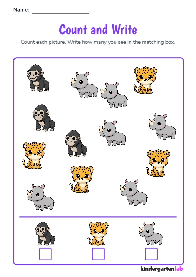 Count and Write Objects: 2d Vector Art