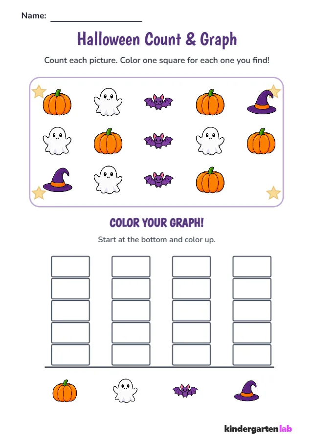 Halloween Count & Graph