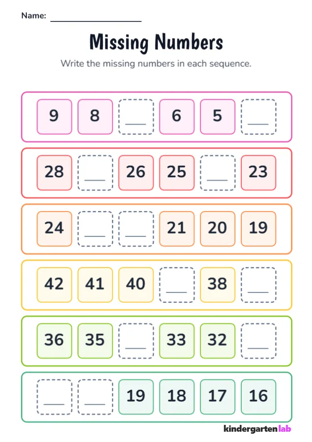 Missing Numbers
