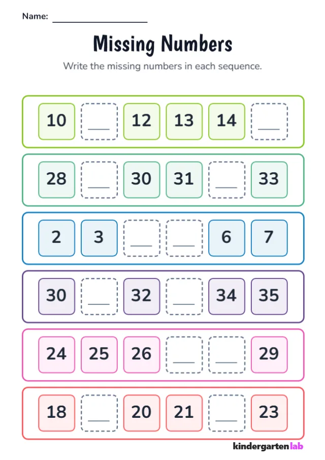 Missing Numbers