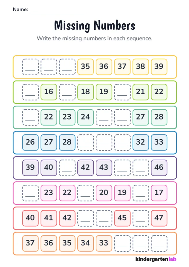 Missing Numbers