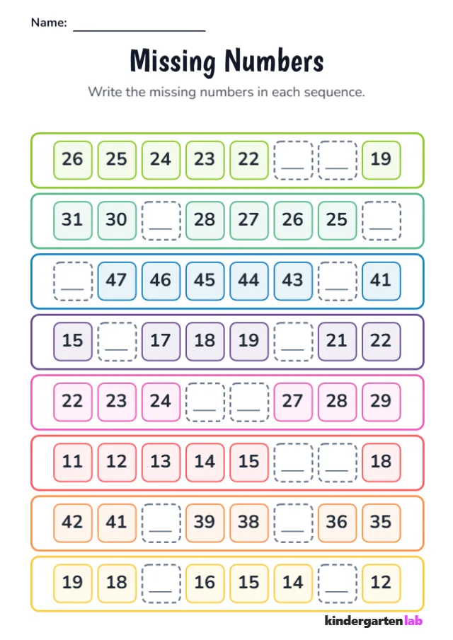Missing Numbers