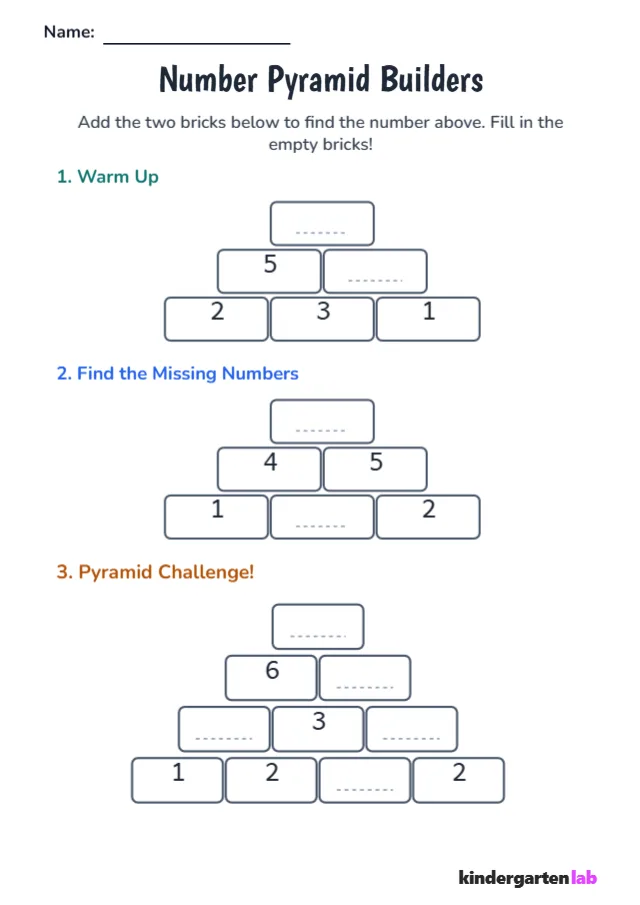 Number Pyramid Builders