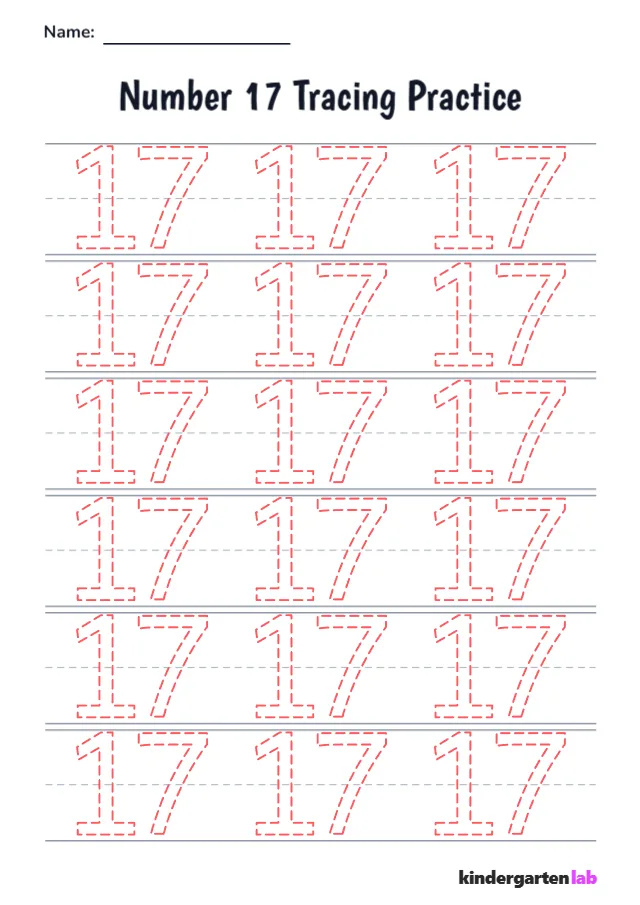 Number Tracing